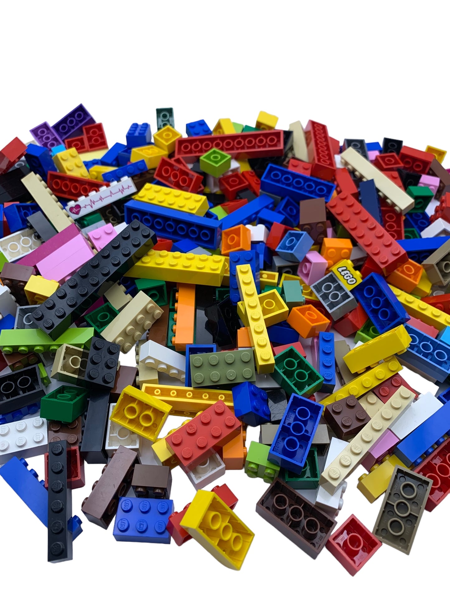 250g LEGO® Classic-Steine, Basis-Steine LEGO®-Hochsteine. Buntgemischt.