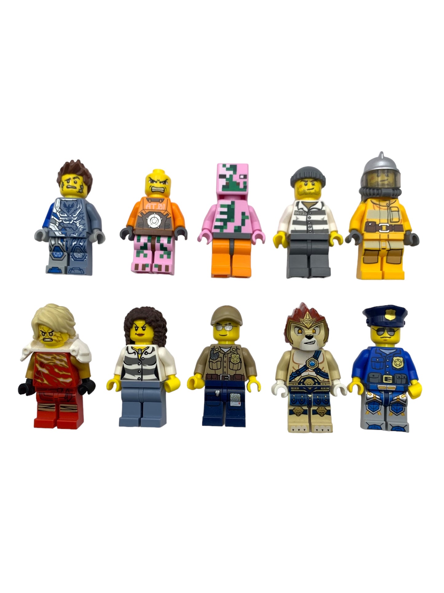 10x LEGO®-Minifiguren. Mystery Paket. Zufällig zusammengebaut.